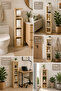 Bathroom Shelf |   Standing Toilet Paper Holder |   Bathroom Organizer - 4