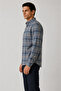 Gray Flannel Plaid Winter Shirt |   Mew127643-01 - 5