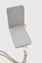 Palm Neck Strap Women's Wallet Gray - 7