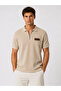 Men's Waffle Polo T-Shirt with Zipper