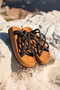 Maya Men's Black Cotton Rope Rope Sandals - 3