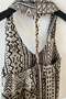 Bohemian Dress with Knitted Back Detail - 5