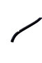 Wooden 8061-Ç Clothes, Blouses, Shirts Hanger Black Color 6 Pieces - 2