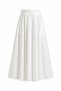 Ecru Pleated Trouser Skirt