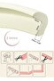 Rubber Baby Kids Table Coffee Table Unit Edge Corner Impact Protector Safety Set - 3