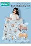 Lightweight Baby Quilt, Soft Toddler Blanket, Kids Cooling Silk Summer Quilt for Boys and Girls, Sleep Blanket for Crib, Toddler Bed, Preschool, Daycare, Air-conditioned Room, and Kindergarten, Machin - 5