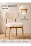 Bohemian Chair Cover Fully Covered Back Washable Flexible Elastic Kitchen Chair Cover Bottom Top 2-Piece Set Chair Cover