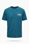 Crew Neck Letter Printed Men's T-Shirt - 6