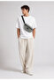 Unisex Gray Waterproof Zipper Detailed Waist and Shoulder Bag Mw039