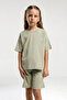 4-15 Years Old Licensed Us Polo Assn Girls' Set-Khaki - 4