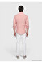 Orange Plain Casual Fit Long Woven Casual 100% Linen Shirt - 5