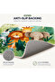 Wild Animals Cushion Play Mat Rug – Soft Padded Carpet with Non-Slip Backing - 4