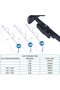 عدسة مكبرة 1.5X/2X/ 2.5X/3.5X/4X/4.5X USB قابلة للشحن مع ضوء LED للقراءة... - 2