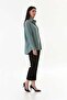 Basic Jacquard Oversize Shirt - 4