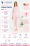 Us Polo Licensed Soft Textured Fabric Circular Neck Long Sleeve Welsoft Fleece Women's Pajama Set