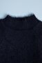 Bearded Stand Collar Girl's Sweater - 4