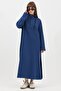 Zippered Sweatshirt Indigo