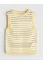Alita City Women's Knit Sweater with a Contrast Oval Collar and Openwork Design - 5