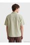 Lcw Jeans Green Loose Fit Men's Jean Shirt - 4