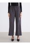 Trendlucky Women's Suede Look Trousers with Elastic Waist - 2