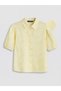 Two Mt Shop Quality Women's Brode Shirt with Balloon Sleeves - 5