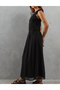 Rochie lunga, Negru - 2