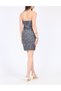 Rochie scurta, Gri - 2