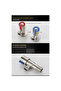 red Bathroom Basin Sink Faucets Taps Angle Stop Valve Brass Black Finish G1/2" Shut Off Valve Bathro - 4