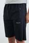 Elastic Waist Pocket Zippered Shorts - 5
