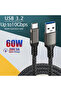 كابل USB 3.2 Gen2 بسرعة 10 جيجابت في الثانية بطول 1 متر، كابل USB 3.0/3.1/3.2، كابل USB A إلى USB Type C لنقل البيانات، قرص صلب SSD
