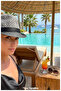 Geometric Patterned Summer Beach and Casual Fedora Hat (57-58 Cm, Women/Men) - 6