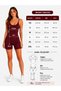 Fitted Women's Sports Shorts Jumpsuit / Gathering Strap Sports Jumpsuit Body Tights Jumpsuit - 5