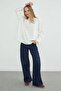 Basic Crew Neck Oversize Sweatshirt - 4