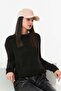 Faux Leather Back Adjustable Cap Hat - 2
