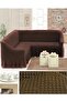 Bürümcük Corner Sofa, Sofa Cover, Sofa Cover, Elastic, Skirt, L Corner 1 Piece