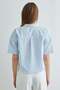 Double Pocket Oversize Crop Shirt - 8