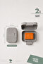 2-Pack Kojic Acid Soap Box with Lid, Travel Soap Holder and Facial Cleansing Bar Storage Container