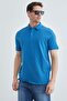 Basic Polo Neck Pique T-Shirt - 3