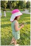 100% Cotton, Covers the Back of the Head, Girls' Fisherman Hat (Ages 1-3) (Size 48-50 cm) - 8