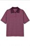 Striped Oversize Fit Polo Neck T-Shirt - 5