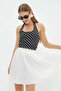 Pleated Skirt with Elastic Waist - 5