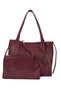 Burgundy Women's Shoulder Bag Us26589 - 6