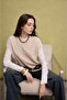 Crew Neck Embroidered Sweater Sweater F3296Ax25Au - 4