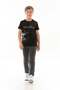 100% Cotton Text Printed Boy's T-Shirt - 3
