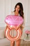 Bride to Be Rose Gold Bachelorette Set 5 Hearts 5 Star Balloon Banner Sash Crown Tattoo and Ring Balloon - 3