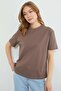 Basic Crew Neck Oversize T-Shirt - 6