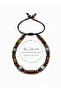 Tiger's Eye Natural Stone Men's Bracelet – Adjustable Macrame Bracelet with Hematite Detail - 6