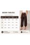 High Waist Pleated Detailed Cuffed Cuff Loose Woven Fabric Trousers - 4