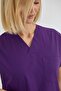 Custom Purple Dr. Grey's Doctor Nurse Medical Scrubs Suit Terry Cotton Fabric - 4