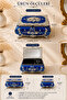 Silver Plated Embossed Rose Pattern Mirrored Jewelry Box - 4